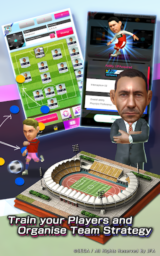 SEGA Pocket Club Manager ekran görüntüsü