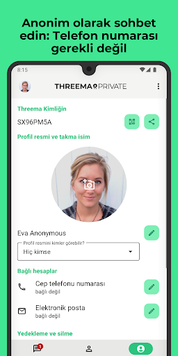 Threema. Güvenli Mesajlaşma ekran görüntüsü