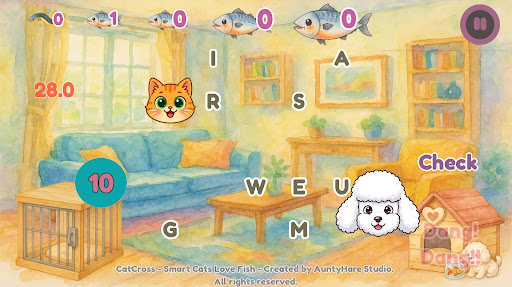 CatCross : Word Puzzle Ranking ekran görüntüsü