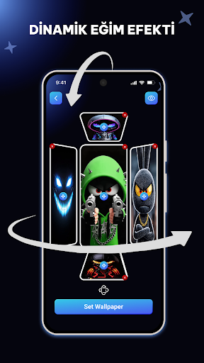 Live Wallpaper - Fun Art Magic ekran görüntüsü