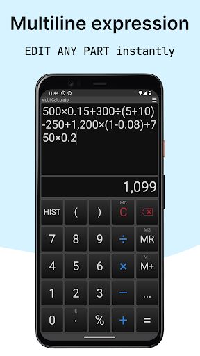 Hesap Makinesi Mobi Calculator ekran görüntüsü