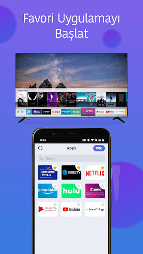 Samsung TV için uzaktan ekran görüntüsü