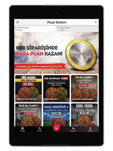 Pizza Station ekran görüntüsü