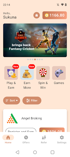 Money Earning App- Chillar ekran görüntüsü