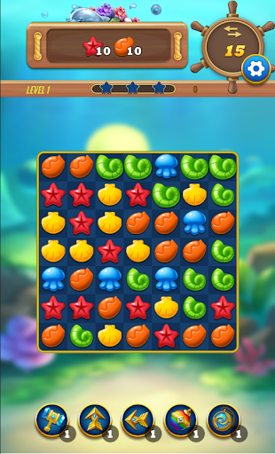 Oceanic Odyssey: The Match-3 ekran görüntüsü