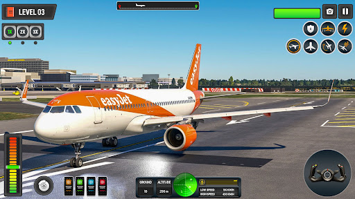 Aeroplane Flying Game Offline ekran görüntüsü