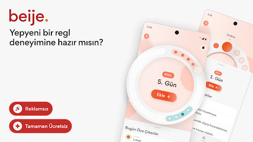 beije: Regl & Döngü Takvimi ekran görüntüsü