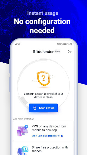 Bitdefender Antivirus ekran görüntüsü