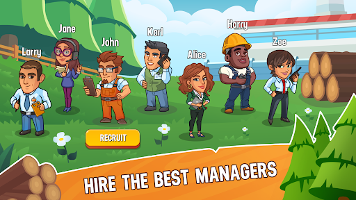 Lumber Inc Tycoon ekran görüntüsü