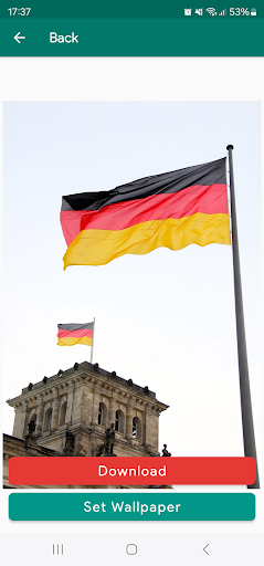 German Flag Wallpapers ekran görüntüsü