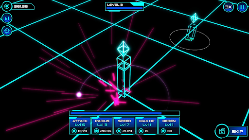 Idle Geometry Defense ekran görüntüsü