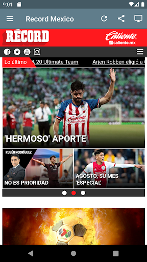 Prensa de México ekran görüntüsü