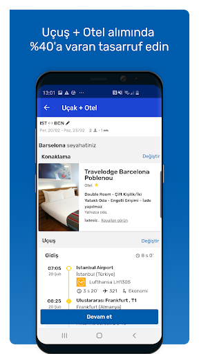 eDreams: Uçak Bileti ve Otel ekran görüntüsü