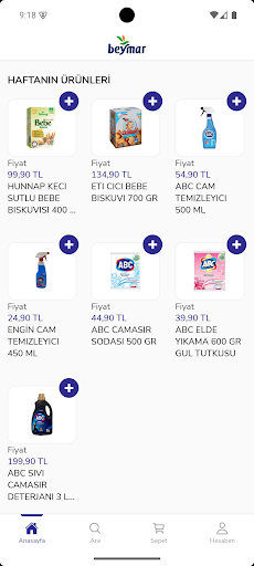 Beymar Market ekran görüntüsü