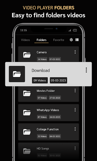 Video Player ekran görüntüsü