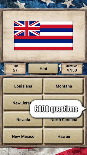 USA Geography - Quiz Game ekran görüntüsü