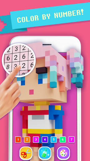 Pixel art Hair Salon Challenge ekran görüntüsü