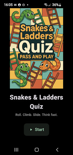 Snakes & Ladders Quiz ekran görüntüsü