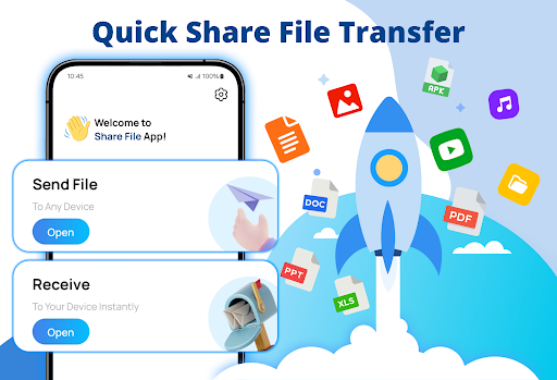 Easy Share File Transfer App ekran görüntüsü