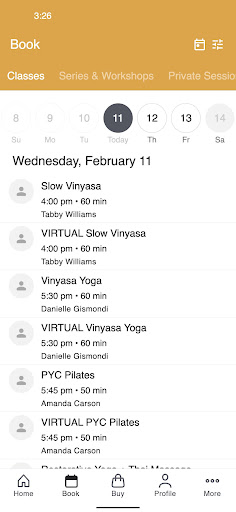 Portland Yoga Collective ekran görüntüsü