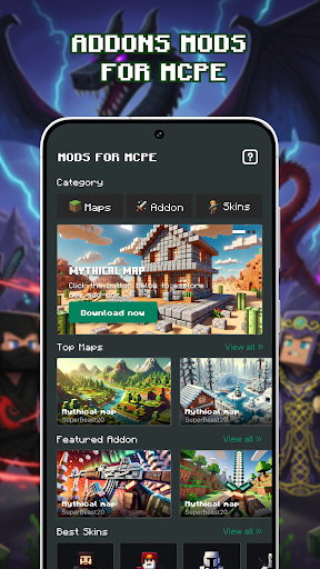 Addon & Mod Pack for MCPE ekran görüntüsü