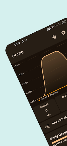 Bitvelo - internet speed meter ekran görüntüsü