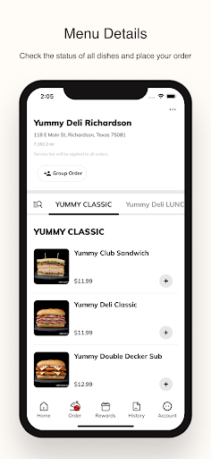 Yummy Deli TX ekran görüntüsü