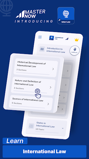 International Law - MasterNow ekran görüntüsü