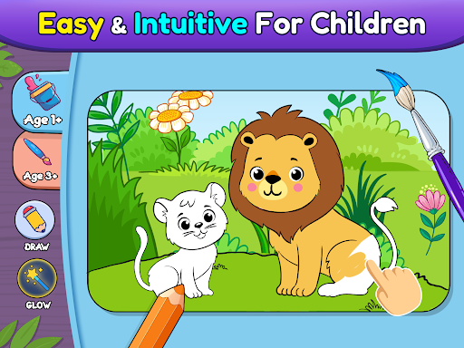 Coloring games for kids: 2-5 y ekran görüntüsü