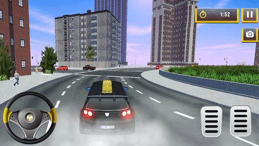 Taxi Driving 3D - TV ekran görüntüsü