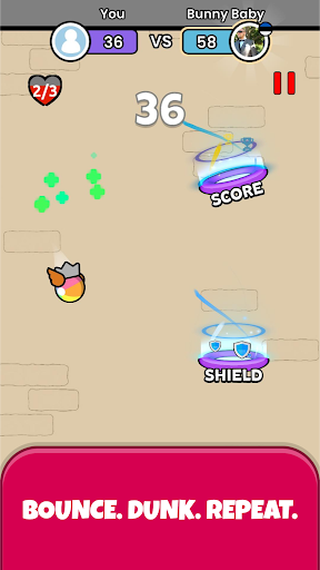 Flappy Dunk ekran görüntüsü