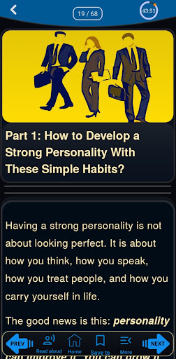 How to have strong personality ekran görüntüsü