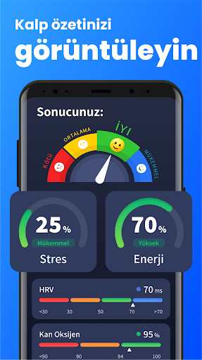 Nabız monitörü - Nabzı ölçer ekran görüntüsü
