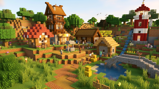 Robo Block Craft: World Build ekran görüntüsü