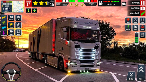 US Cargo Truck Driving Sim ekran görüntüsü