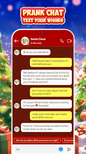 Call Santa Claus & Prank Chat ekran görüntüsü