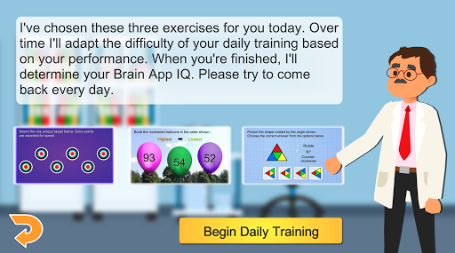 Brain App Daily Brain Training ekran görüntüsü