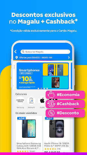 Cartão Luiza: descontos Magalu ekran görüntüsü