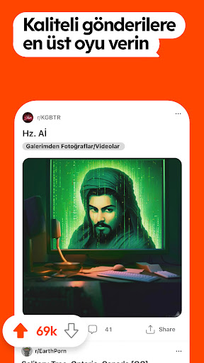 Reddit ekran görüntüsü