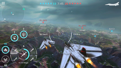 Sky Combat Savas Uçak Oyunlari ekran görüntüsü