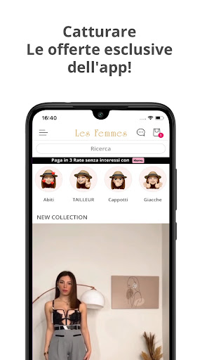 Les Femmes Shop ekran görüntüsü