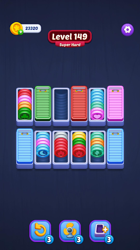 Coin Stack: Sort Puzzle ekran görüntüsü