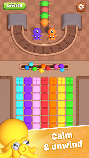 Tako Jam Sort Puzzle ekran görüntüsü