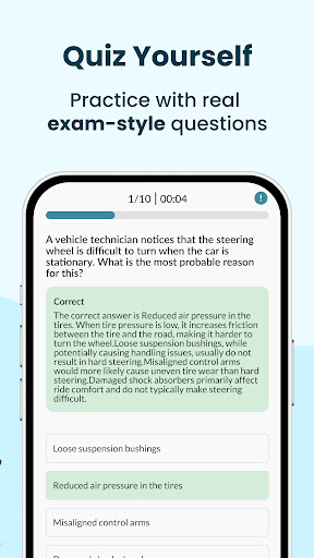 ASE Test Prep: Auto Exam 2026 ekran görüntüsü