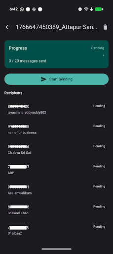 AutoSMS Excel - CSV to SMS ekran görüntüsü