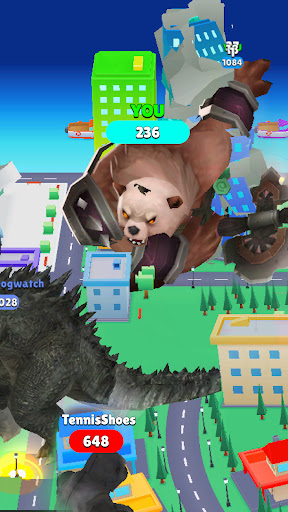 Crazy Kaiju 3D ekran görüntüsü