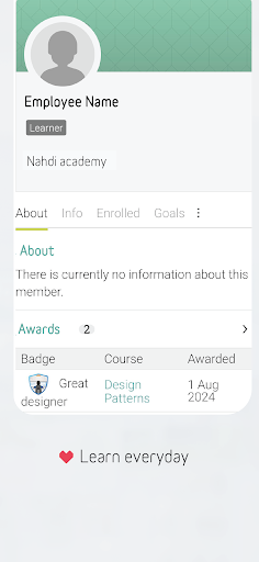 Nahdi Academy ekran görüntüsü