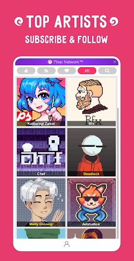 Pixel Network ekran görüntüsü