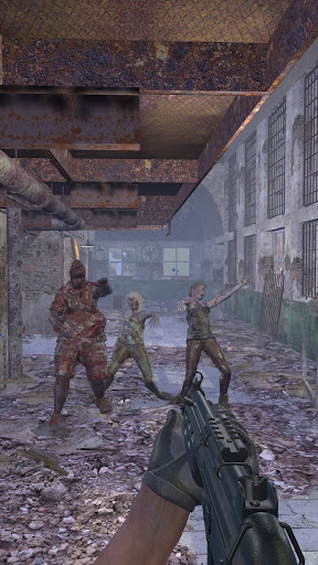 Zombie Hunter 3D: Shooting War ekran görüntüsü