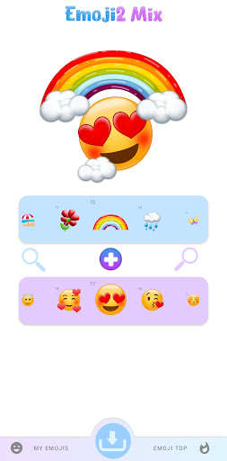 Emoji merge emoji mix ekran görüntüsü